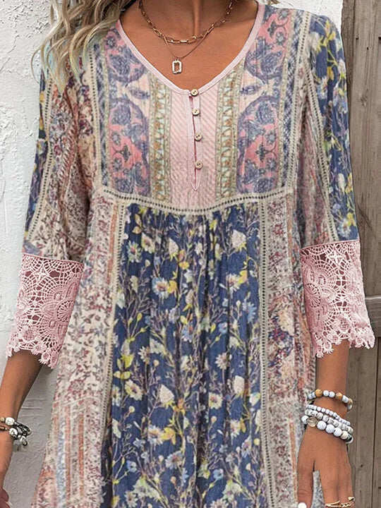 Letnia Sukienka Boho