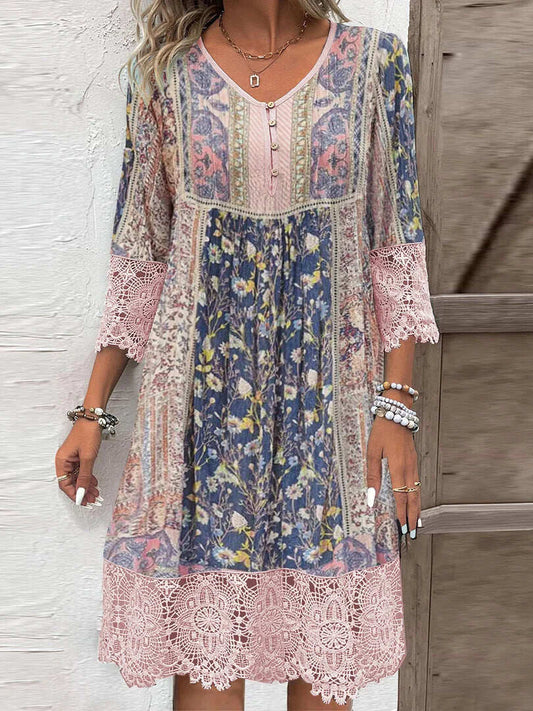 Letnia Sukienka Boho